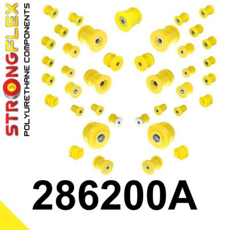286200A: Full suspension bush kit SPORT STRONGFLEX