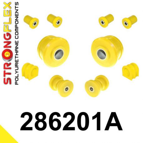 286201A: Front suspension bush kit SPORT STRONGFLEX