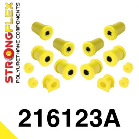 216123A: Front suspension bush kit SPORT STRONGFLEX