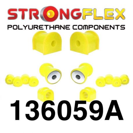136059A: Front suspension bush kit SPORT STRONGFLEX