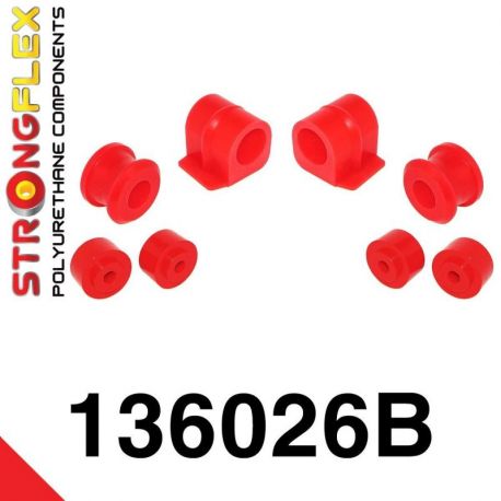 136026B: Front anti roll bar bush kit STRONGFLEX