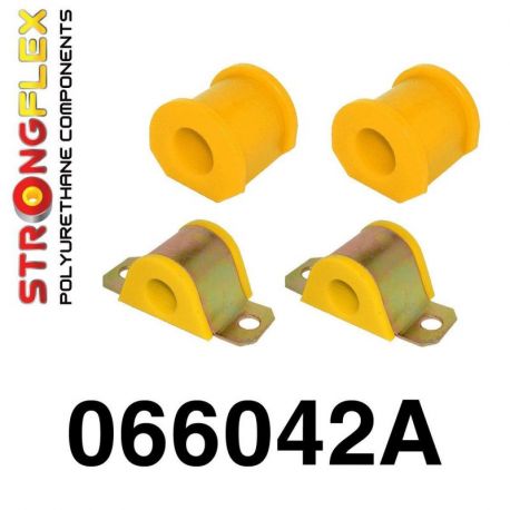 066042A: Front anti roll bar bush kit polyurethane SPORT STRONGFLEX