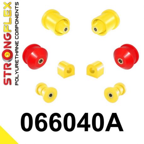 066040A: Front suspension and ream beam bush kit SPORT STRONGFLEX