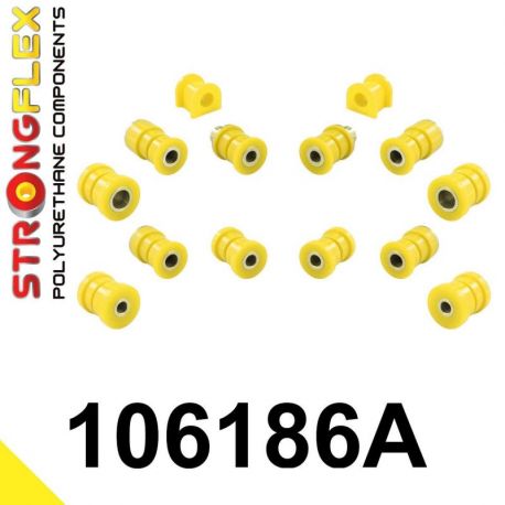 106186A: Rear suspension bush kit SPORT STRONGFLEX
