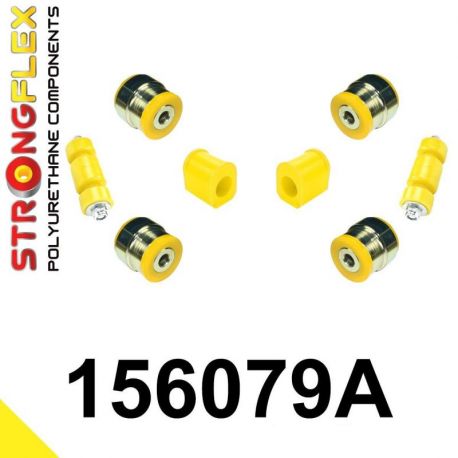 156079A: Front suspension bush kit SPORT STRONGFLEX