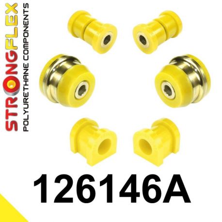 126146A: Front suspension bush kit SPORT STRONGFLEX
