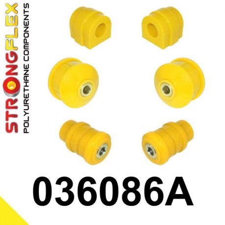 036086A: Front suspension bush kit SPORT STRONGFLEX