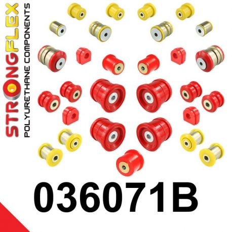 036071B: Full suspension polyurethane bush kit STRONGFLEX