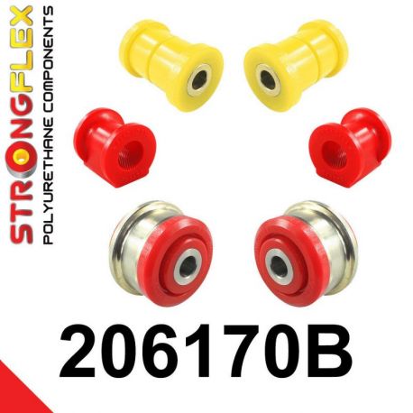 206170B: Front suspension bush kit STRONGFLEX