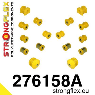 276158A: Rear suspension bush kit SPORT STRONGFLEX