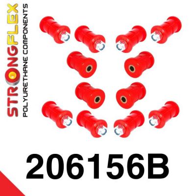 206156B: Front and rear suspension kit STRONGFLEX